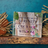 Serenity Prayer Rose Foto Plaque Fotoplatte (Seite)