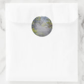 Serenity Prayer Runder Aufkleber (Tasche)
