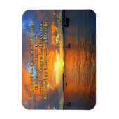 Serenity Prayer Sailboote bei Sunset Magnet (Vertikal)