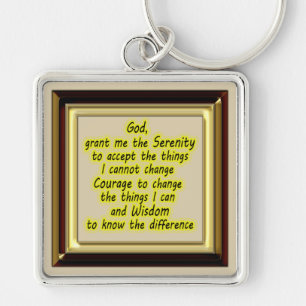 Serenity Prayer Schlüsselanhänger