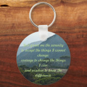 Serenity Prayer Schlüsselanhänger (Vorderseite)