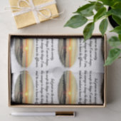 SERENITY PRAYER SUNRISE FOTO DESIGN SEIDENPAPIER (Geschenk)