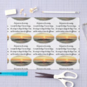 SERENITY PRAYER SUNRISE FOTO DESIGN SEIDENPAPIER (Handwerk)