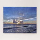 Serenity Prayer - Sunset Jigsaw Puzzle (Horizontal)