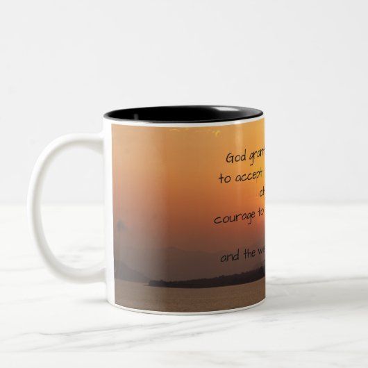 Serenity Prayer Tasse (Links)