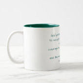 Serenity Prayer Tasse (Links)