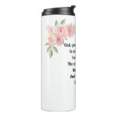 Serenity Prayer - Travel Tumbler - OM Thermosbecher (Nach links gedreht)