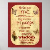 Serenity Prayer Version 3 — Poster Art (Vorne)