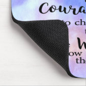 Serenity Prayer Watercolor Mouse Pad Mousepad (Ecke)
