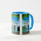 Serenity Prayer Zwei-Tonen-Tasse Tasse (VorderseiteRechts)