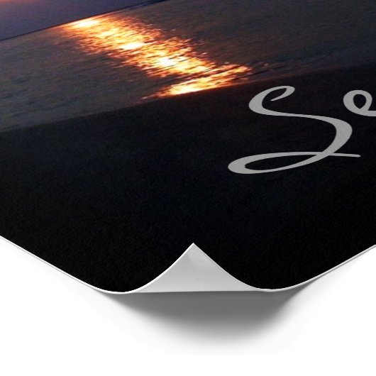 Serenity Print Poster (Ecke)