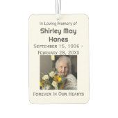 SERENITY Psalm 23 Sunset Memorial Autolufterfrischer (Rückseite)