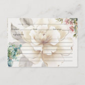 Serenity Recipe Card Begleitkarte (Rückseite)