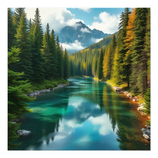 Serenity River Fotodruck (Vorne)