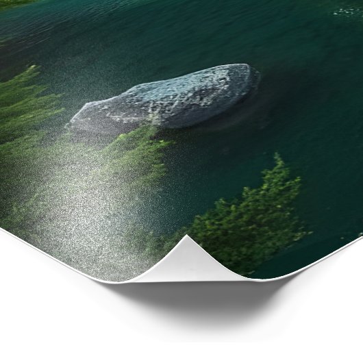 Serenity River Fotodruck (Ecke)