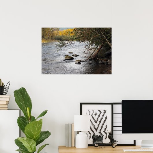Serenity River Poster (Heimbüro)