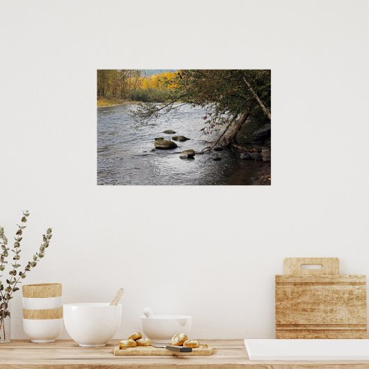 Serenity River Poster (Küche)