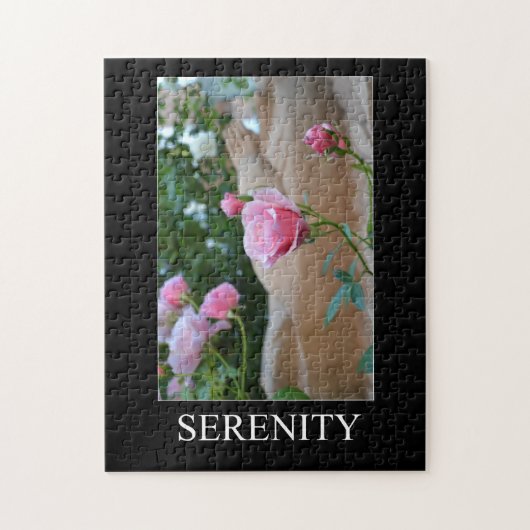 Serenity-Rosen-Puzzlespiel Puzzle (Vertikal)