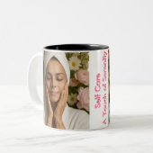 Serenity Spa Glow Zweifarbige Tasse (Vorderseite Links)
