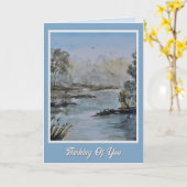 Serenity Speedy Erholung Denken Sie an Ihre Karte (Gelbe Blume)