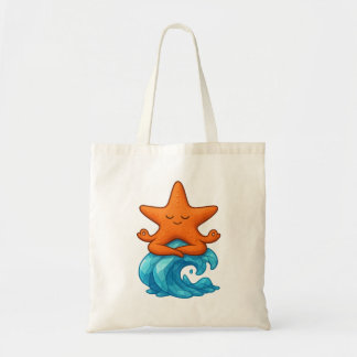 Serenity Starfish ⭐ 🐚 Tote Bag | Calm & Manifest Tragetasche