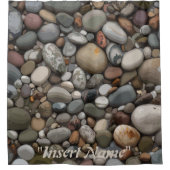 Serenity Stones Duschvorhang (Vorderseite)