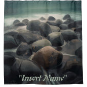 Serenity Stones Duschvorhang (Vorderseite)