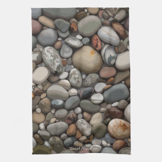 Serenity Stones Geschirrtuch (Vertikal)