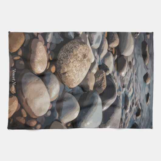 Serenity Stones Geschirrtuch (Horizontal)