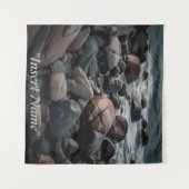 Serenity Stones Wandteppich (Vorderseite (Horizontal))
