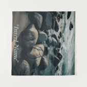 Serenity Stones Wandteppich (Vorderseite (Horizontal))