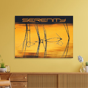 Serenity Stretch Canvas Print Leinwanddruck