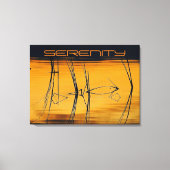 Serenity Stretch Canvas Print Leinwanddruck (Vorderseite)