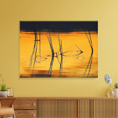 Serenity Stretch Canvas Print Leinwanddruck (Insitu (Wohnzimmer))