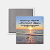 SERENITY SUNRISE GALATIANS OBST DES SPIRITS MAGNET (Vorderseite/Rückseite)