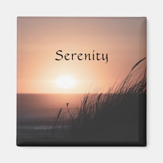 Serenity Sunset Magnet (Vorne)