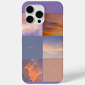 Serenity sunset phone case (Rückseite)