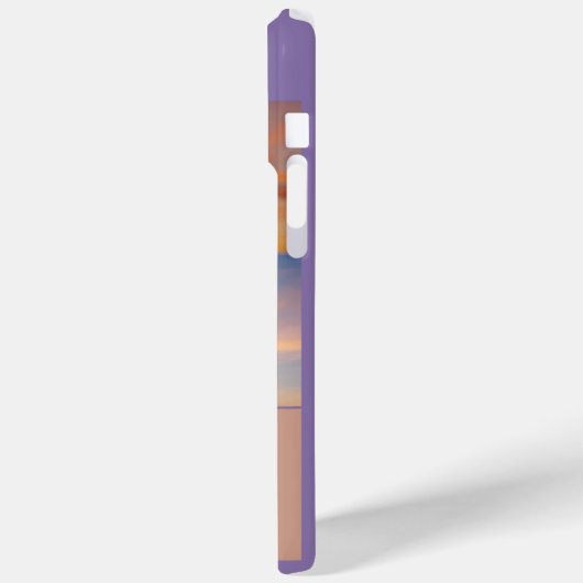 Serenity sunset phone case (Rückseite / Links)