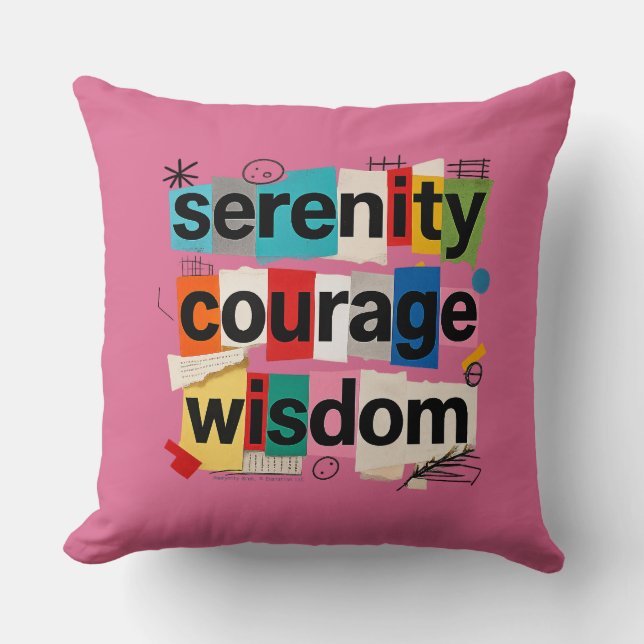 Serenity - Throw Pillow Kissen (Vorderseite)