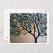 Serenity Tree Postkarte (Vorne/Hinten)