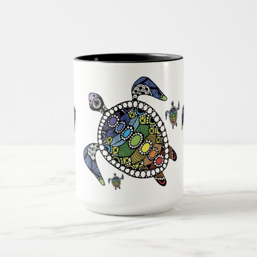Serenity Turtle Chakras Tasse (Zentrum)