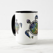 Serenity Turtle Chakren Tasse (Vorderseite Links)