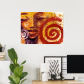 Serenity von Nathan Jalani Taylor Poster (Heimbüro)