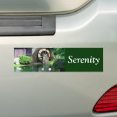Serenity-Wasser-Rad-Inspirational Autoaufkleber (Auf Auto)