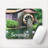 Serenity Water Wheel Inspiration Mousepad (Mit Mouse)