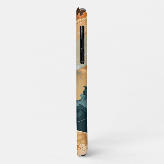 Serenity Waves Case-Mate iPhone Hülle (Hinten/Links)