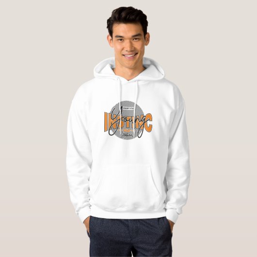 Serenity Waves T-Shirt: Reiten Sie die Trendy Hoodie (Vorne ganz)