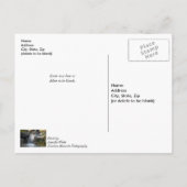 Serenity Wellness-Center Falls werden bald gut Pos Postkarte (Rückseite)