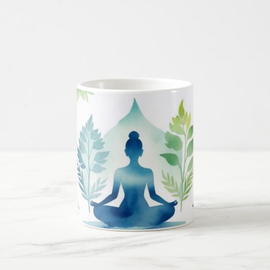Serenity Yoga-Kaffee Kaffeetasse (Mittel)