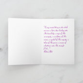 SerenityLight mit Anführungszeichen Karte (Innenseite)